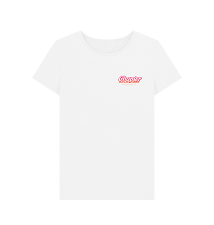 White Chapter Longboard Women's Crew Tee