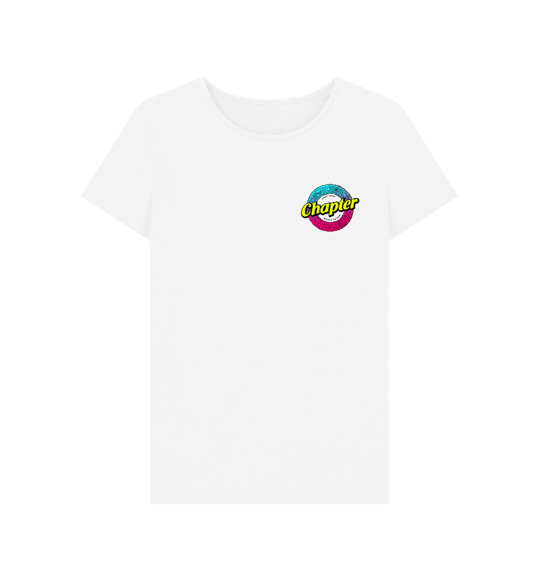 White Chapter Shortboard Women's White Tee