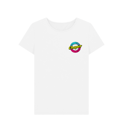 White Chapter Shortboard Women's White Tee