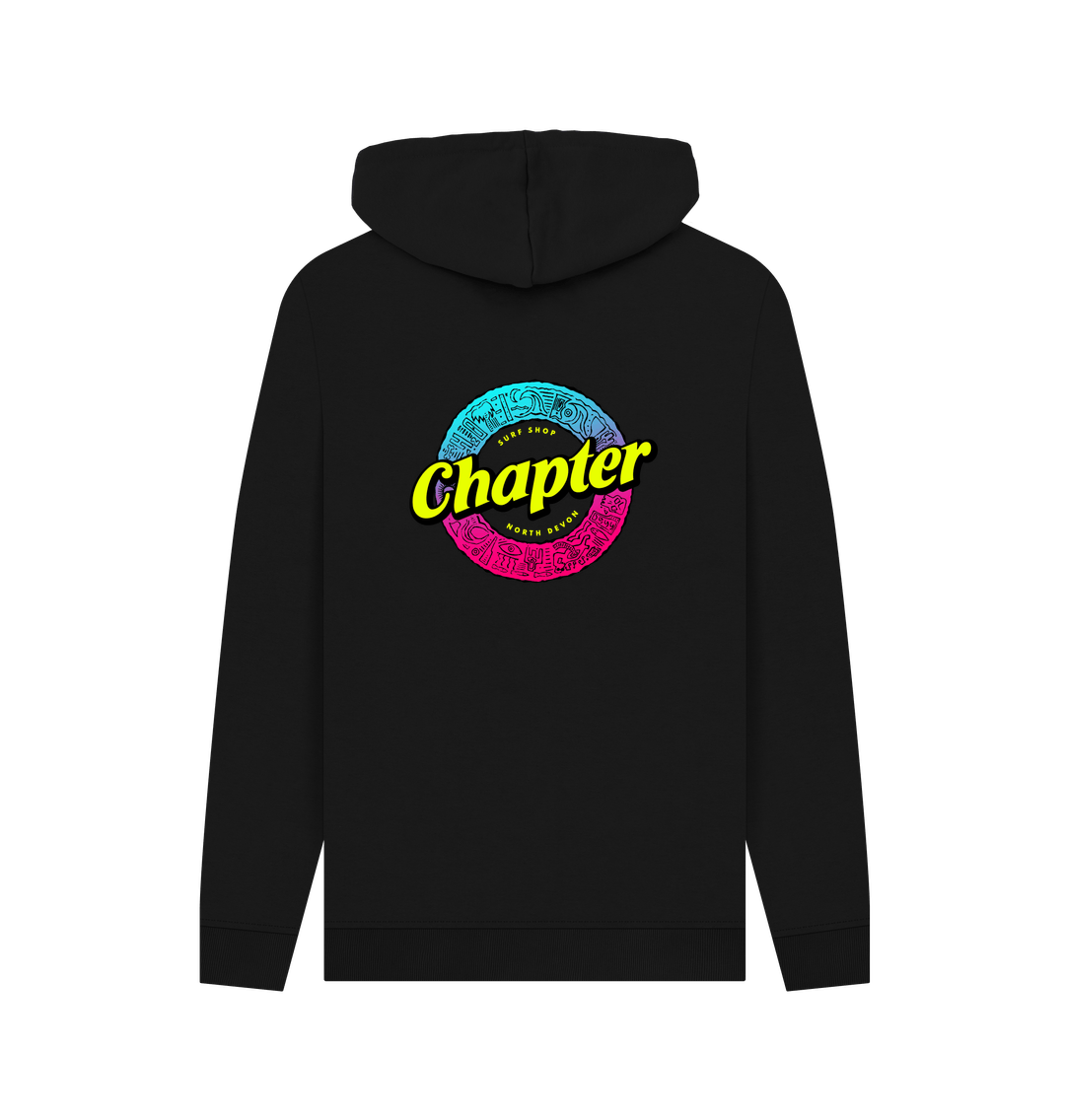 Chapter Shortboard Black Hoodie