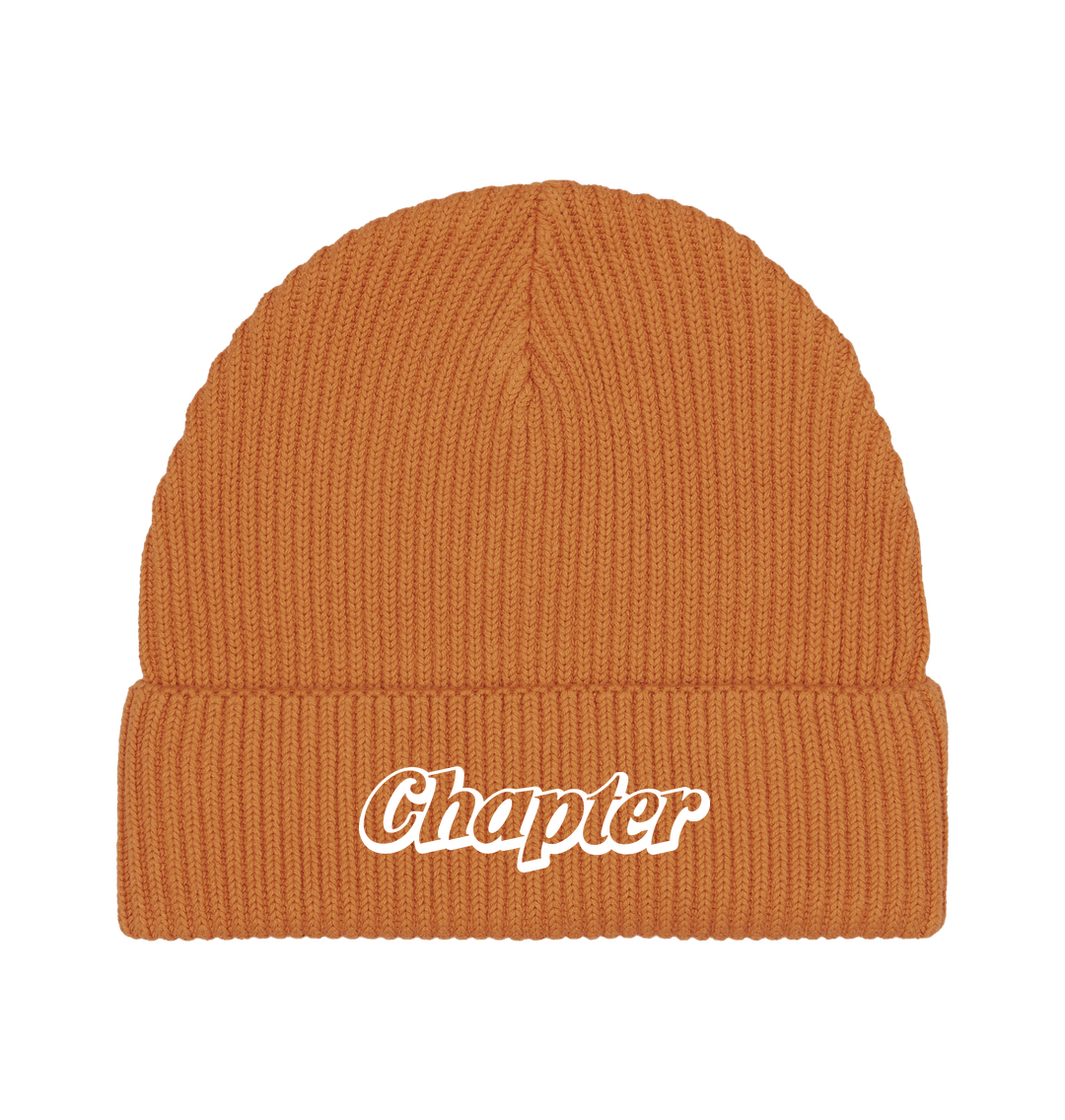 Orange Chapter Organic Beanie