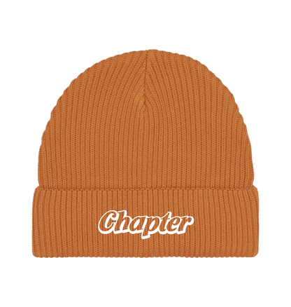 Orange Chapter Organic Beanie