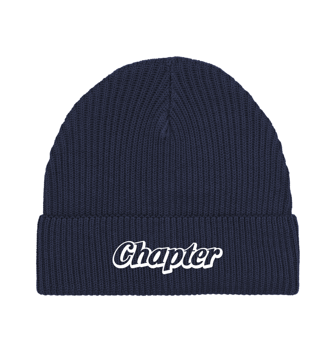 Navy Chapter Organic Beanie