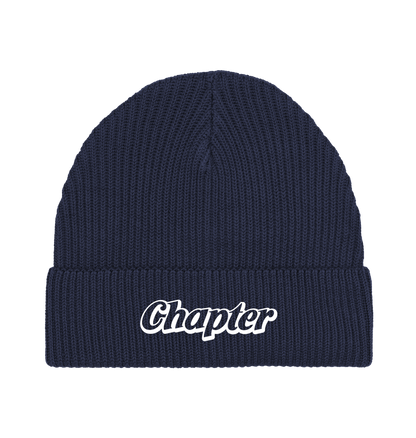 Navy Chapter Organic Beanie