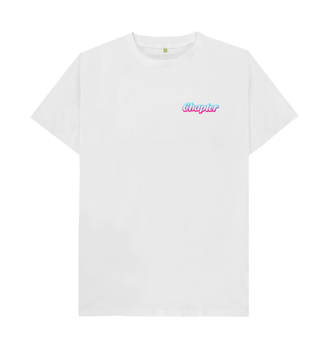 White Chapter Classic Logo White Tee