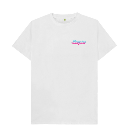 White Chapter Classic Logo White Tee