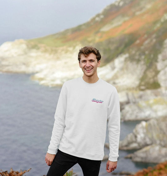 Chapter Classic Logo White Sweat