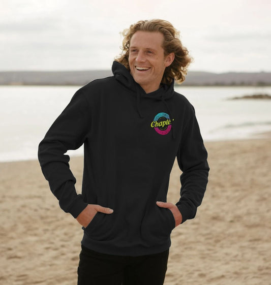 Chapter Shortboard Black Hoodie